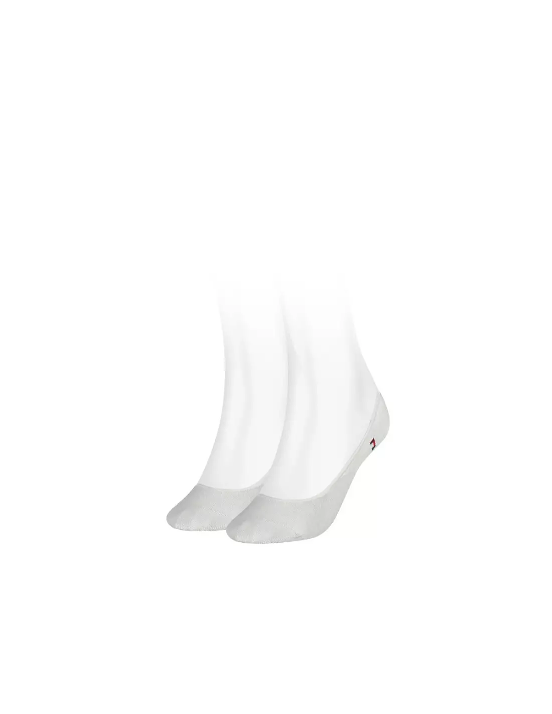 TOMMY HILFIGER Chaussettes Invisibles - Chaussettes Blanc