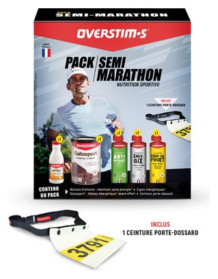 Pack Semi-Marathon Overstims   Ceinture porte-dossard