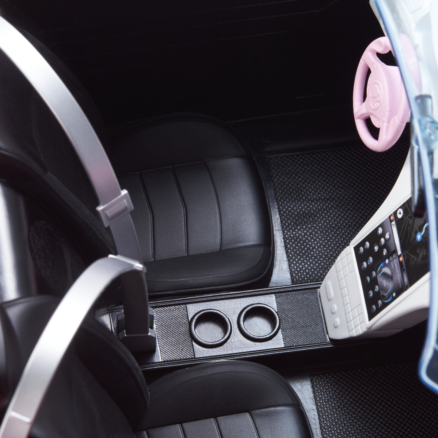 Barbie Glam Cabrio Auto Pink & Schwarz