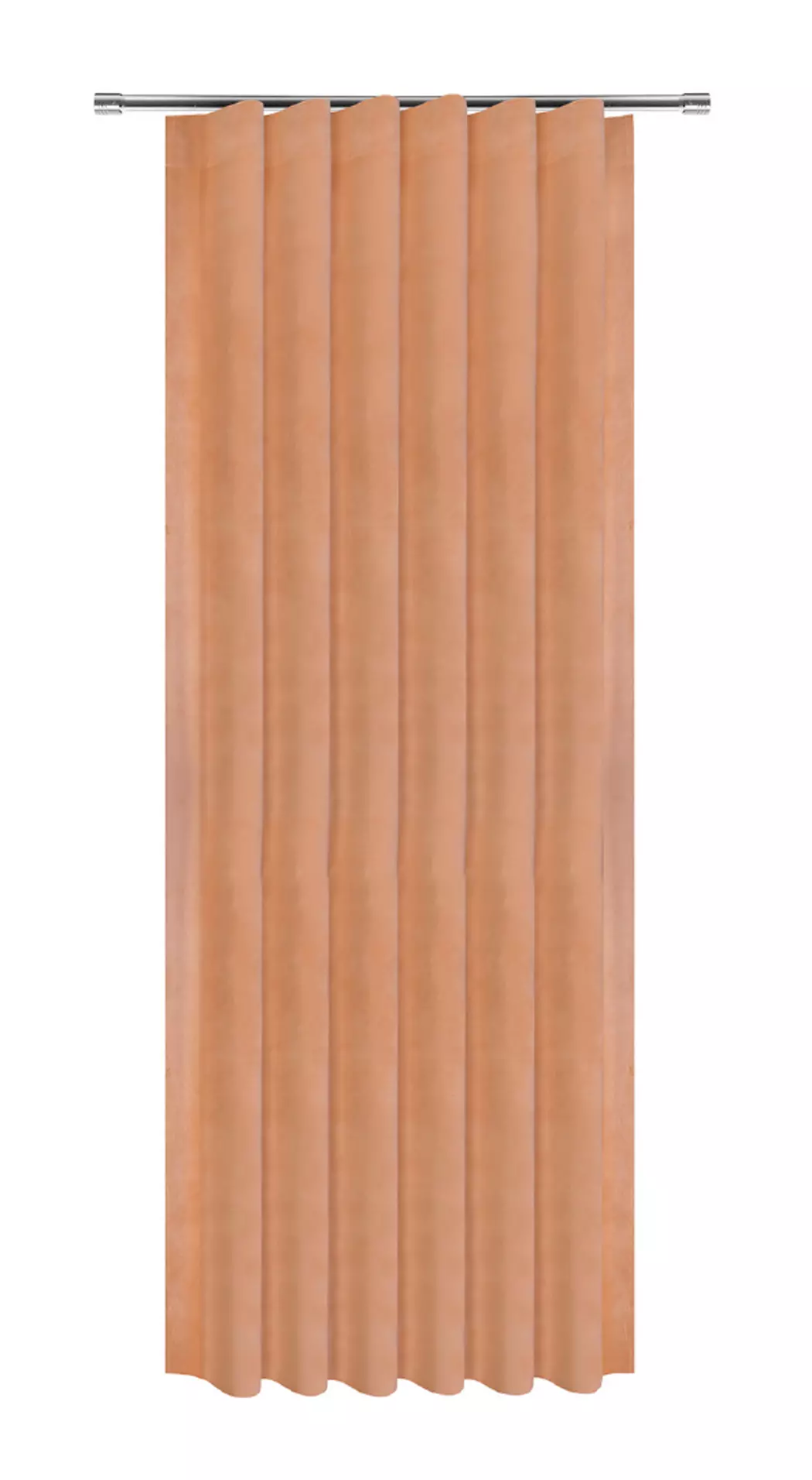 Fertiggardine Samt 135 x 300 cm