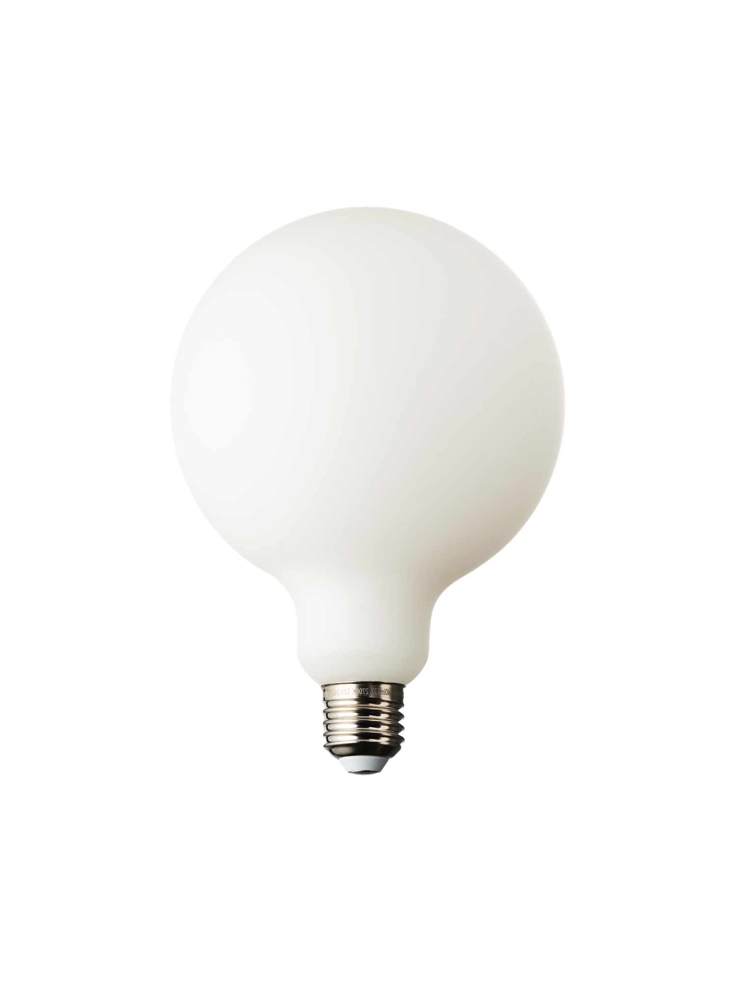 LED-pære Satin White | Glas. E27. 7,2 W. 12,5 x 17,8 cm. | White | Creative Cables