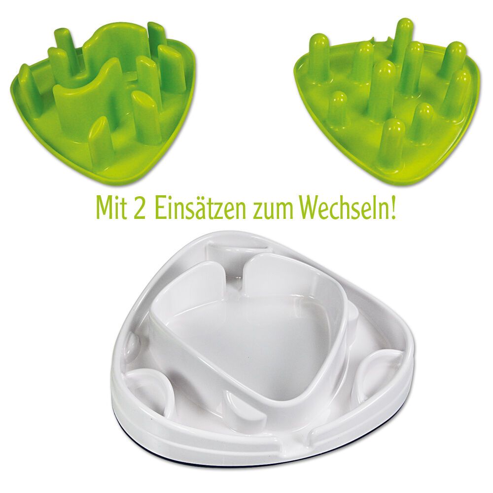 Food Maze interaktiver Futternapf -spülmaschinenfest - mit Anti-Rutsch-Rand