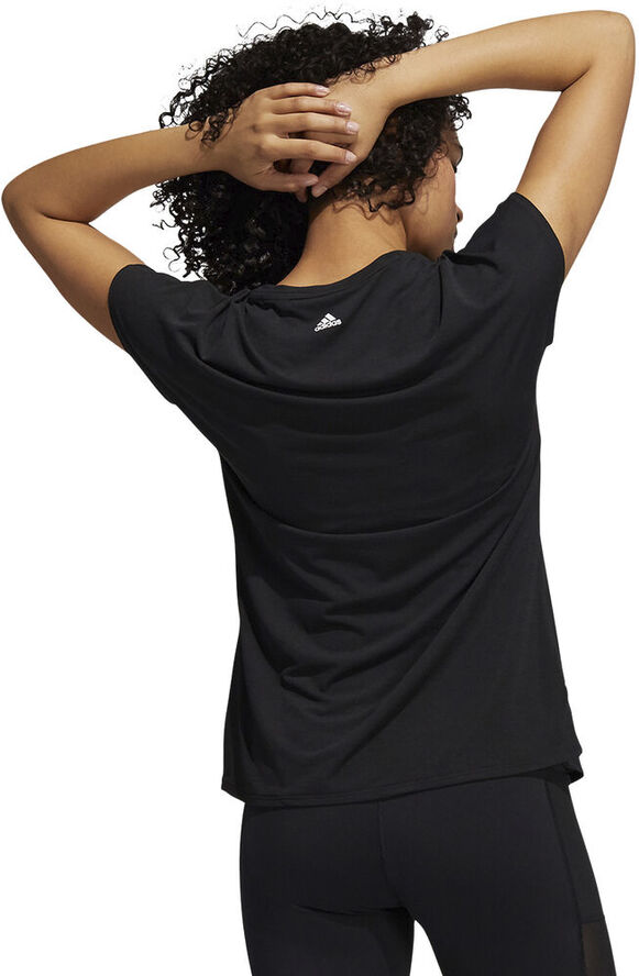 adidas 3-Stripes trænings T-shirt Sort