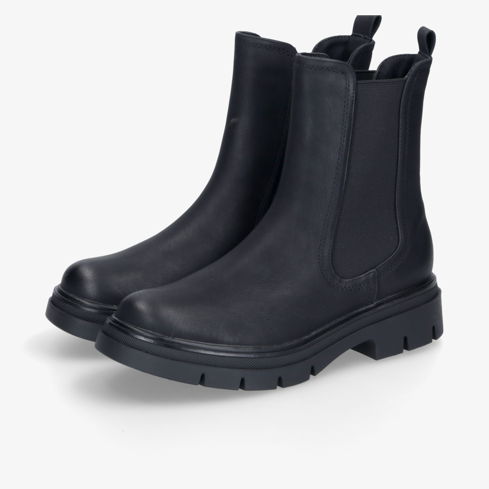 street shoes Damen Chelsea Boots schwarz