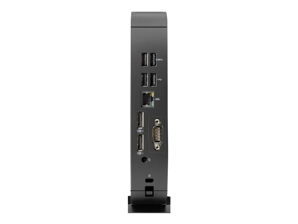 HP t540 - Tynd klient - USFF 1 x Ryzen Embedded R1305G / op til 2.8 GHz - RAM 8 GB - flash - eMMC 32 GB - Radeon Vega 3 - Gigabit Ethernet - HP ThinPro - skærm: ingen - tastatur: Internationalt engelsk