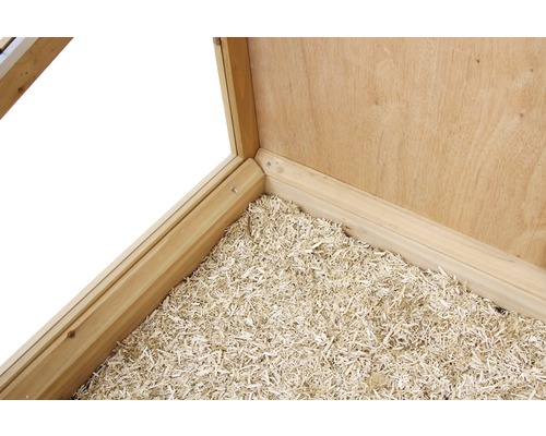 Kooi voor kleine dieren Indoor Deluxe inclusief houten huis 115 x 60 x 92,5 cm