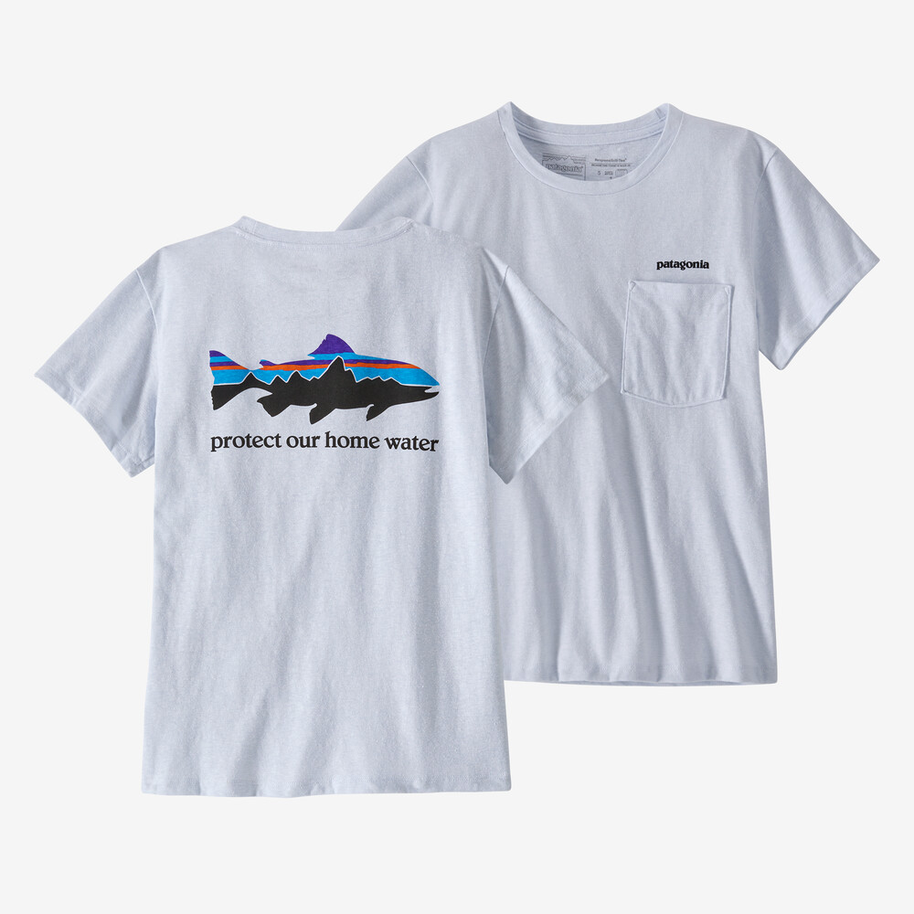 Damen-Home-Wasserforellen-Taschen-Verantwortungs-Tee