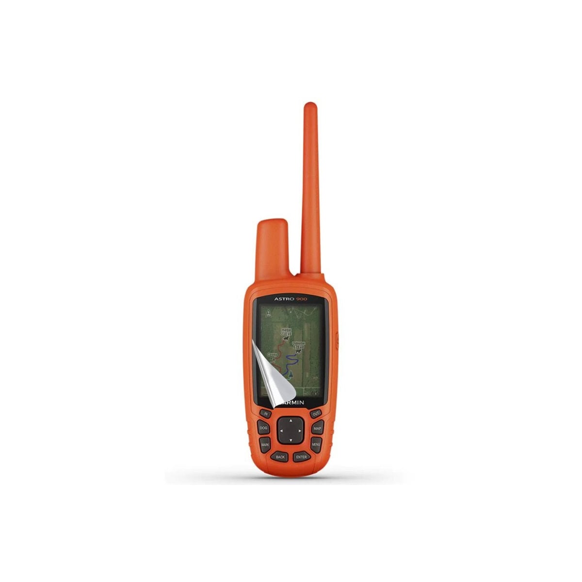 2-paks Skjermbeskytter PET film Garmin Astro 900