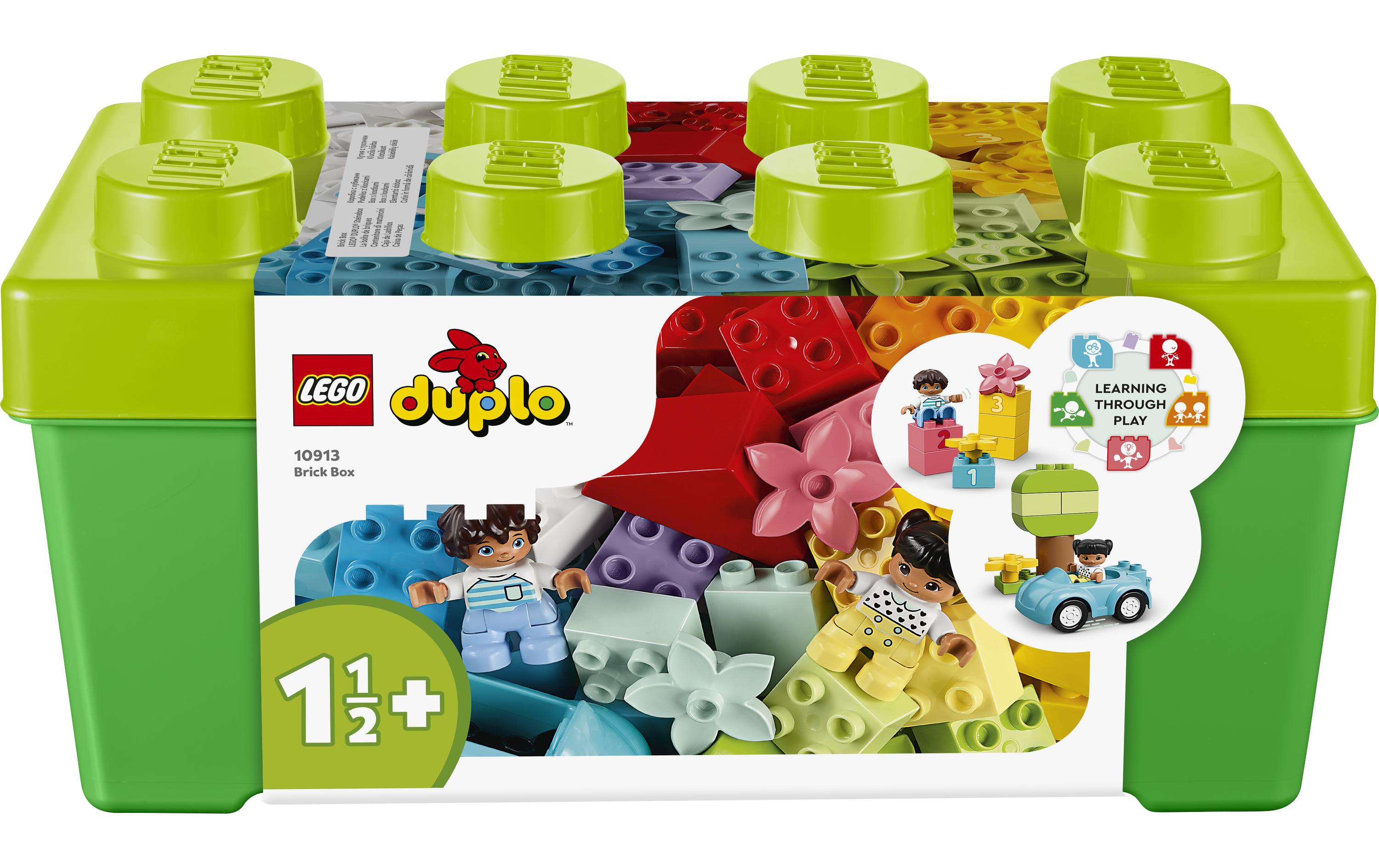 DUPLO® Steinebox 10913Bausteine-Set in stabiler Aufbewahrungsbox