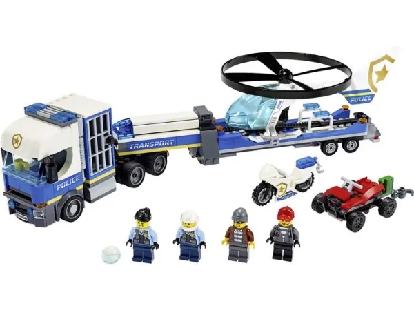 LEGO City 60244 Politihelikoptertransport
