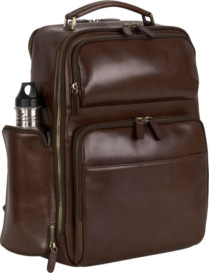 Leonhard Heyden L. HEYDEN CAMBRIDGE BUSINESS-RUCKSACK ROTBRAUN Brown