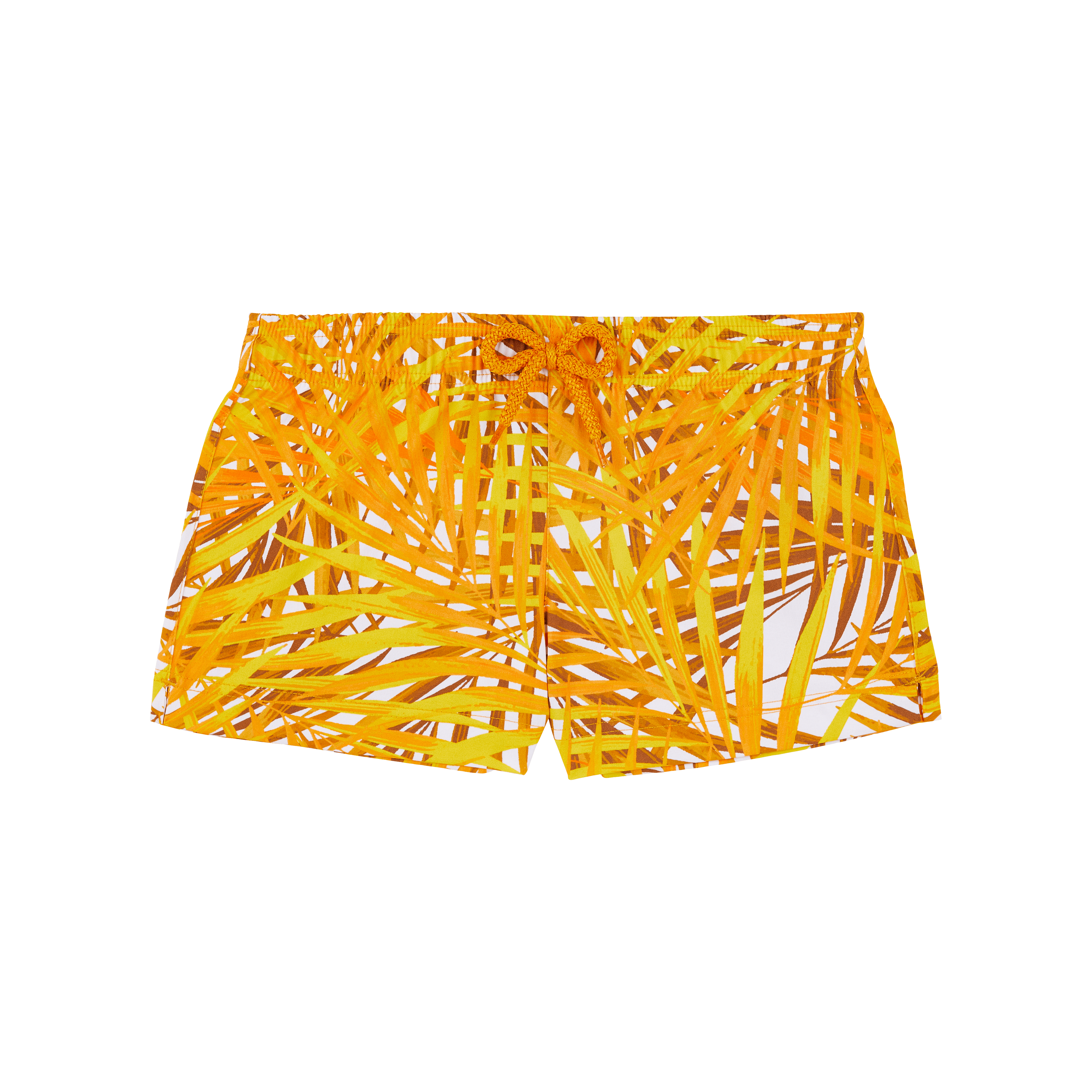Shorty de Bain Fille Palm Leaves