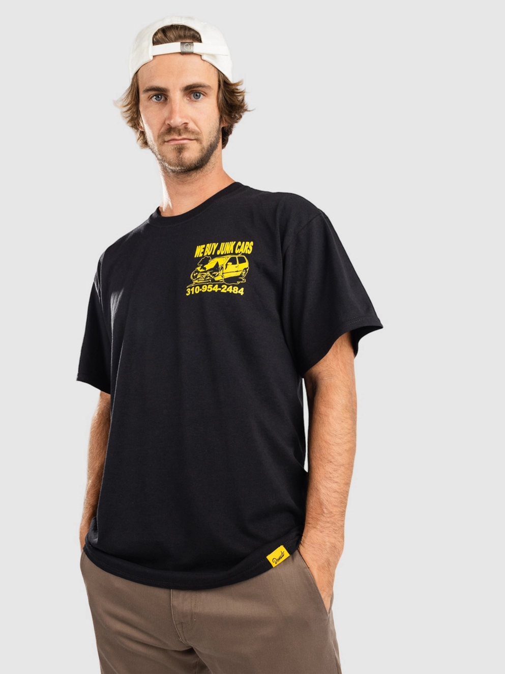Donut Junk Cars T-Shirt black