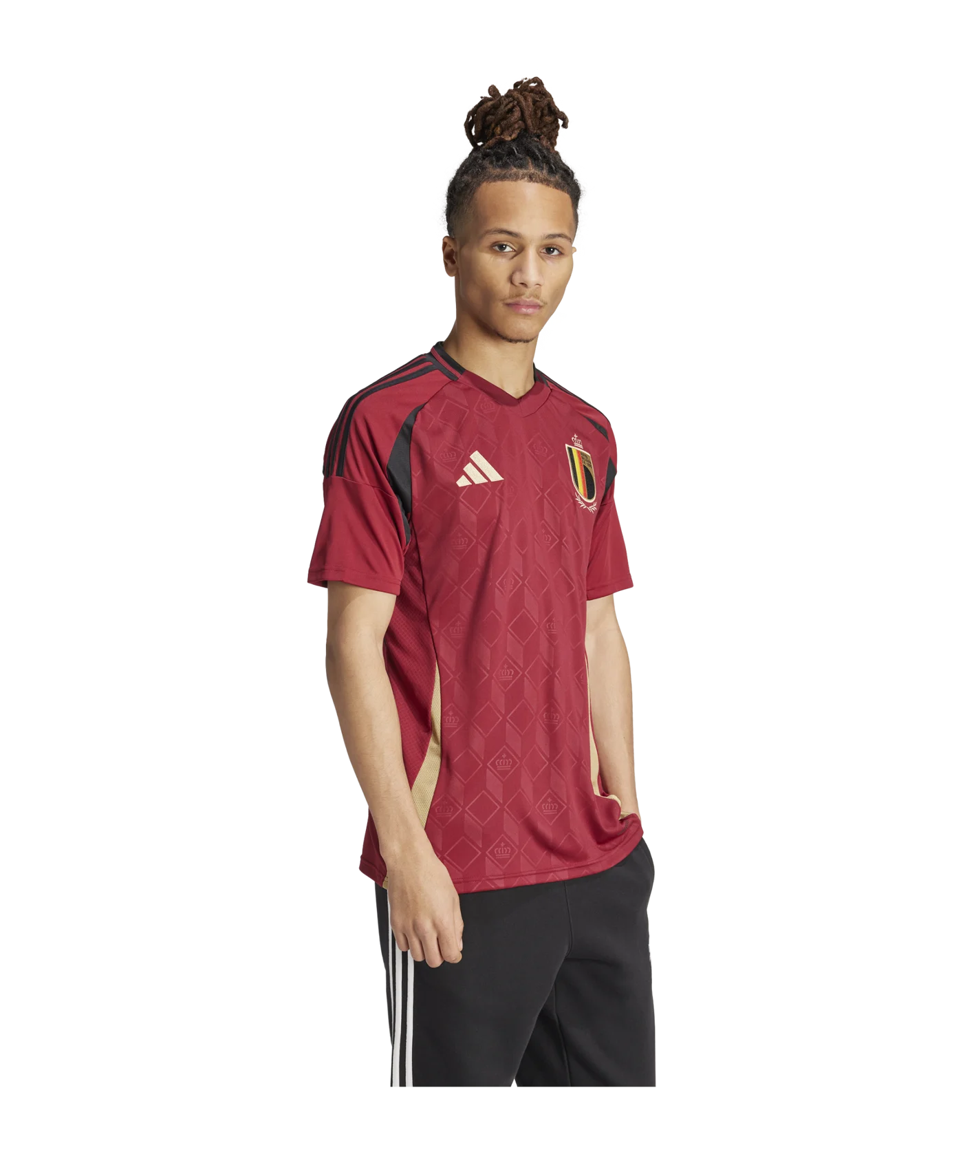 adidas Belgien Trikot Home EM 2024 Rot