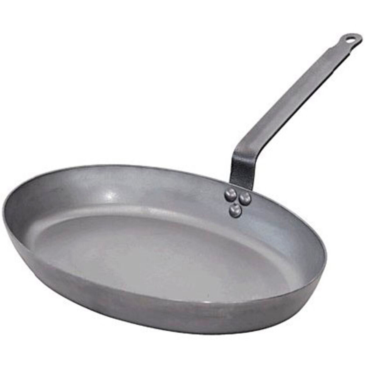 CARBONE PLUS Oval Stekepanne/Fiskepanne