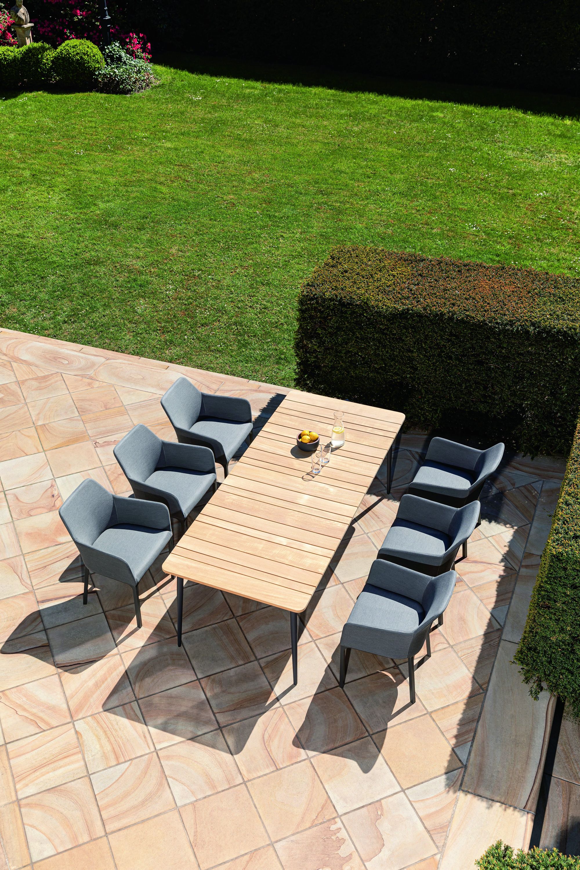 Gartentisch LUNA 160 x 95 x 76 cm