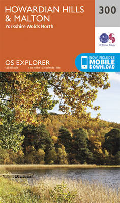 Howardian Hills and Malton - OS Explorer Map 300 (Sheet map, folded)