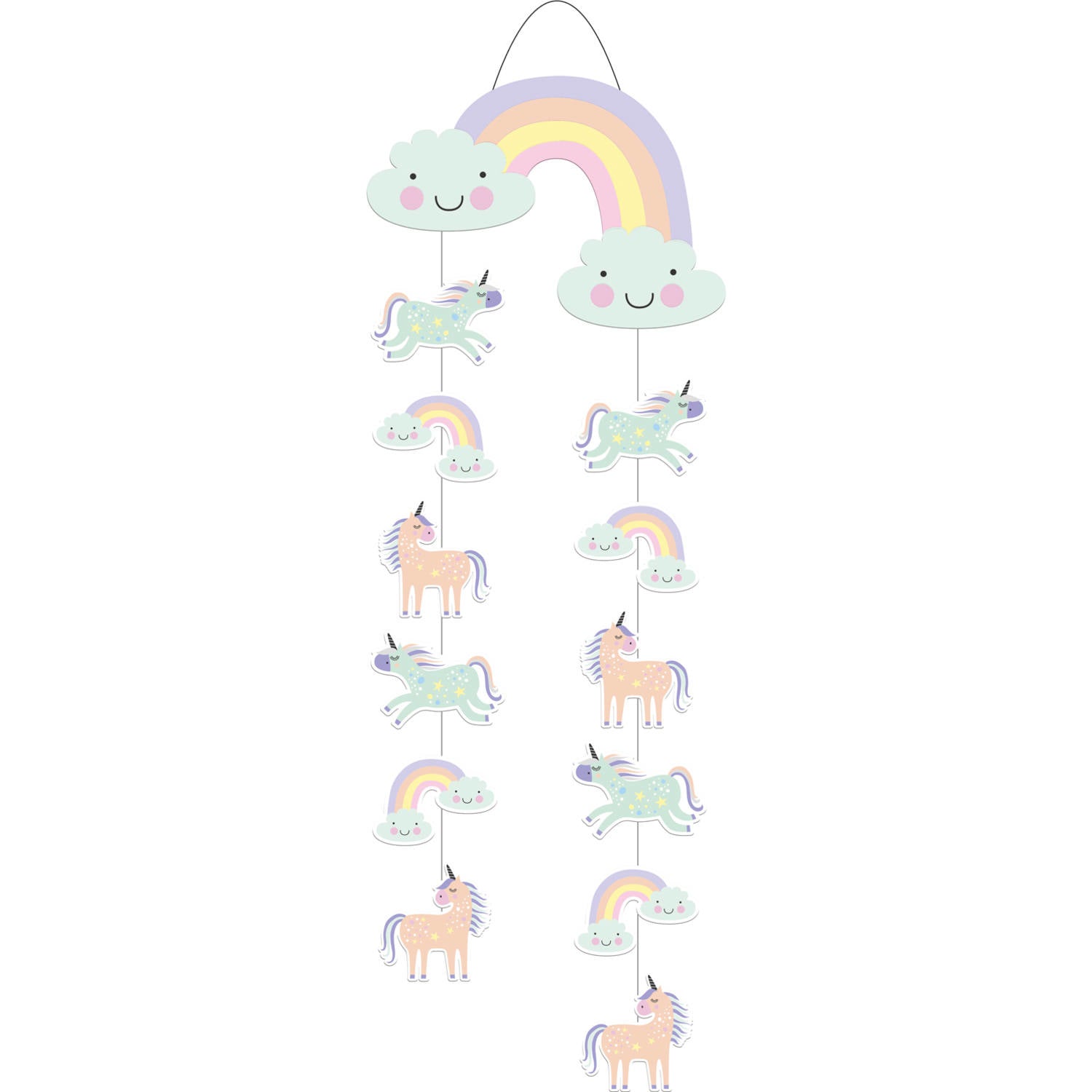 Unicorn Hangdecoratie Rainbows 85cm