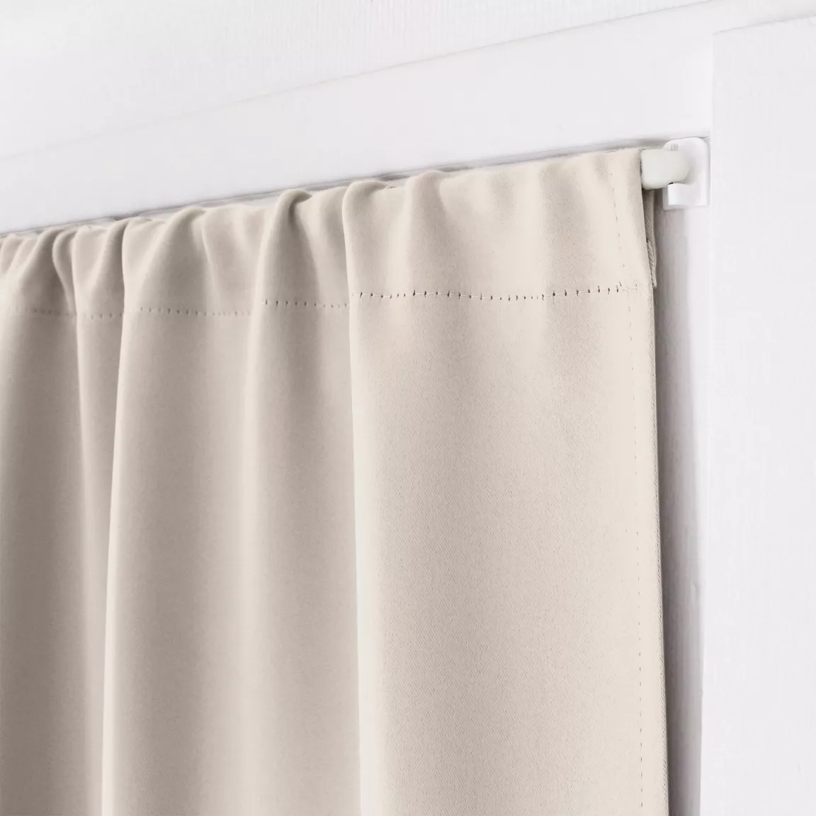 Rideau occultant passe-tringle (90 x 210 cm) Night Beige
