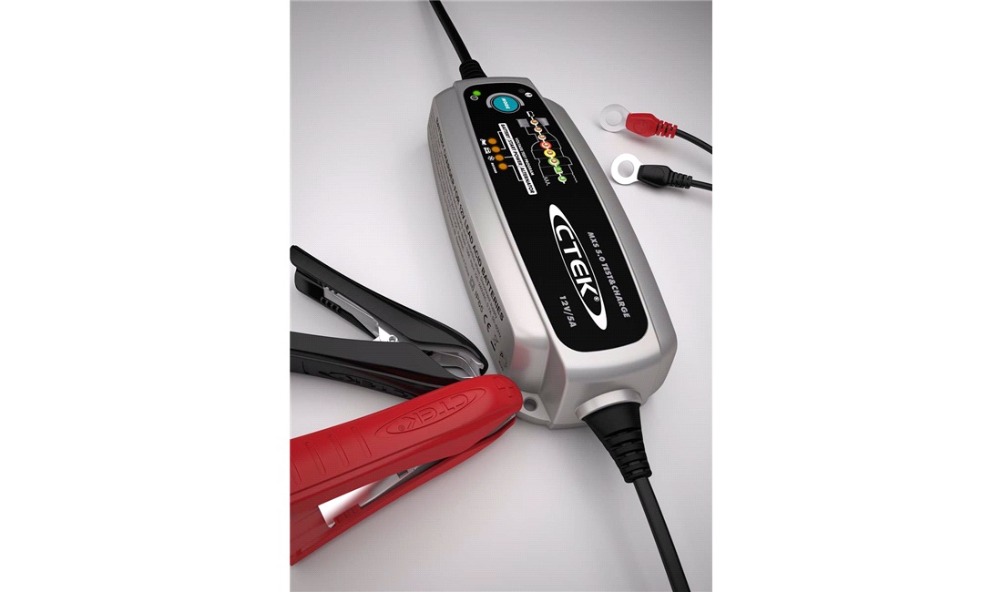 CTEK MXS 5.0 Test & Charge Batterilader