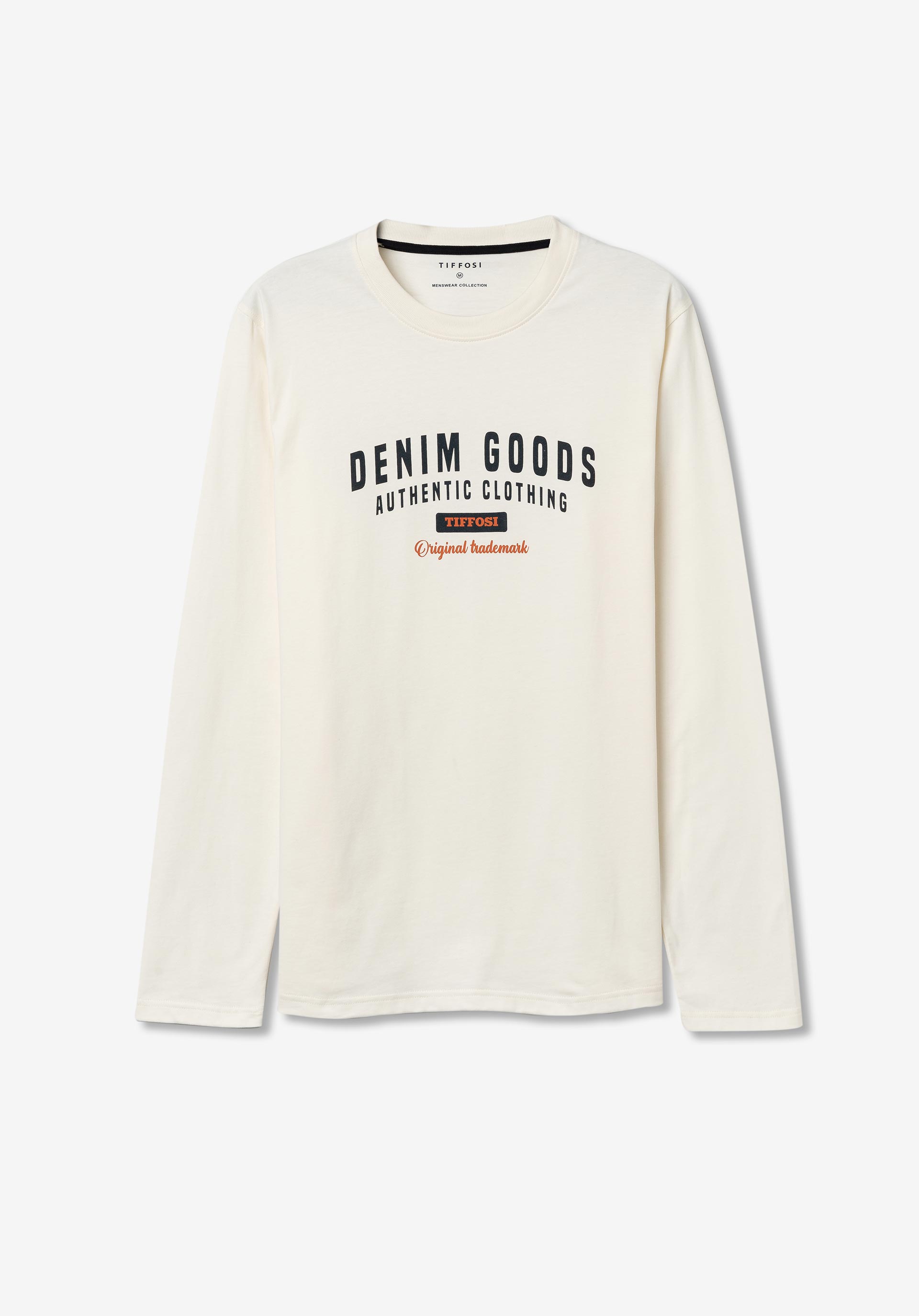 T-shirt Estampado Frontal Toque Suave