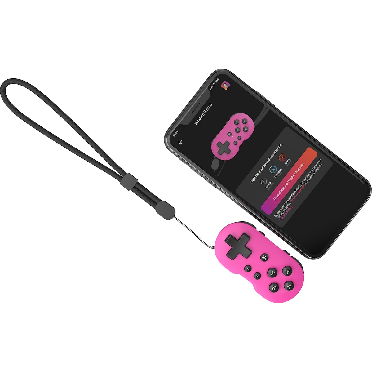 CRKD Atom kontroller (rosa)