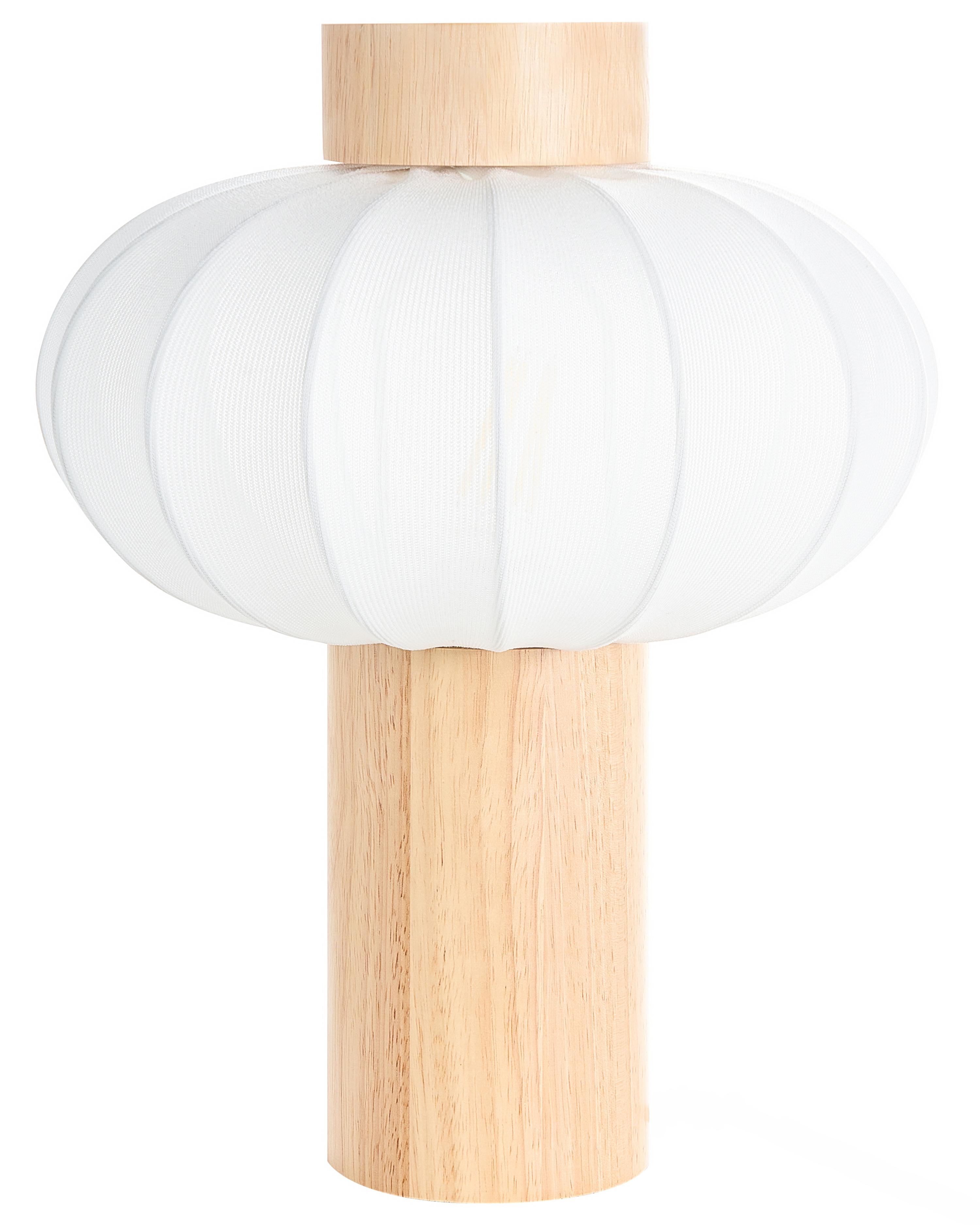 Tafellamp ABENS Hout Lichtbruin