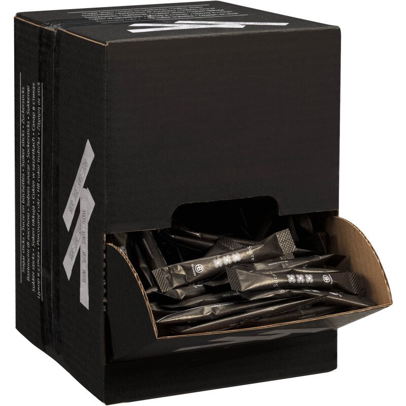 Sucre en poudre Bruneau - Boîte distributrice de 500 sticks
