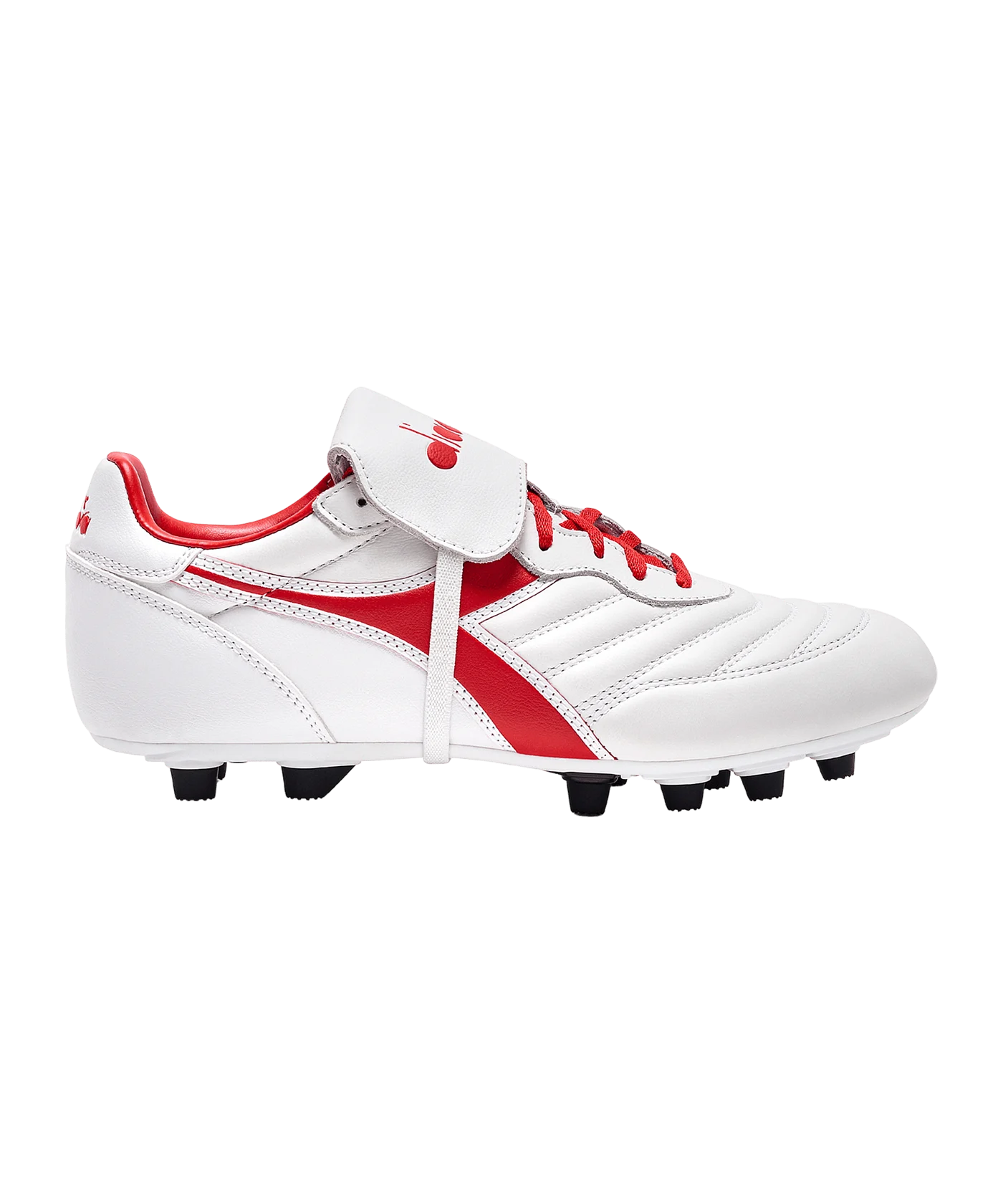 Diadora Brasil OG LT T MDPU FG Weiss Rot FC9981