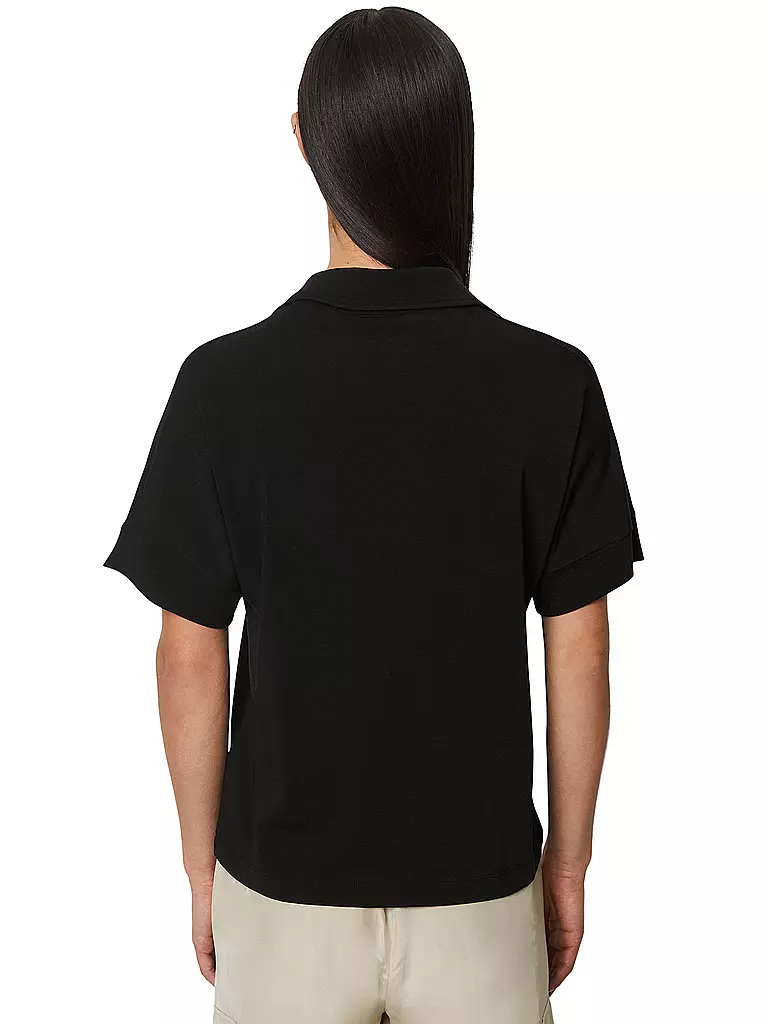 MARC O'POLO Poloshirt  schwarz