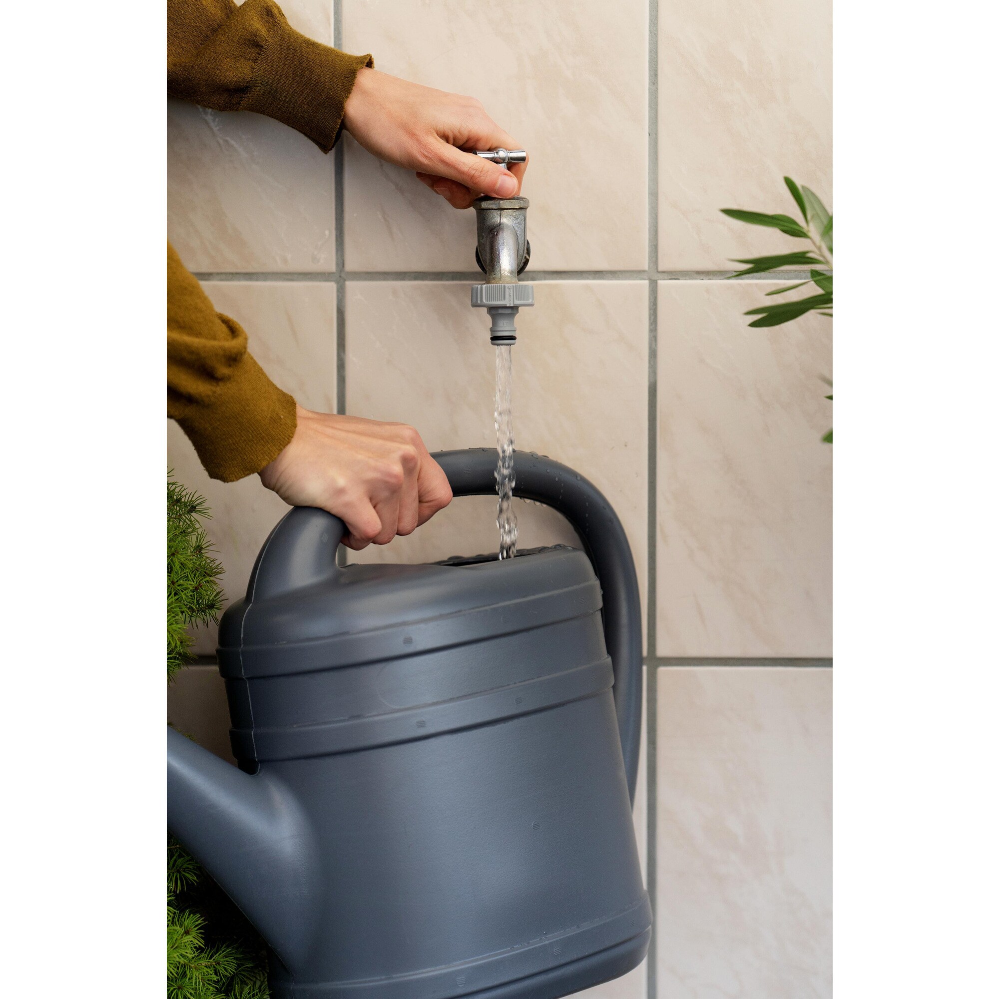 GARDENA Hahnstück Hahnverbinder 21mm (G 1/2