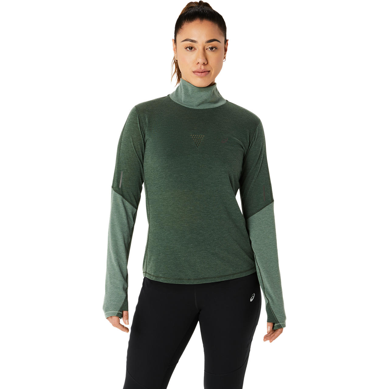 Asics METARUN MOCK NECK LS TOP
