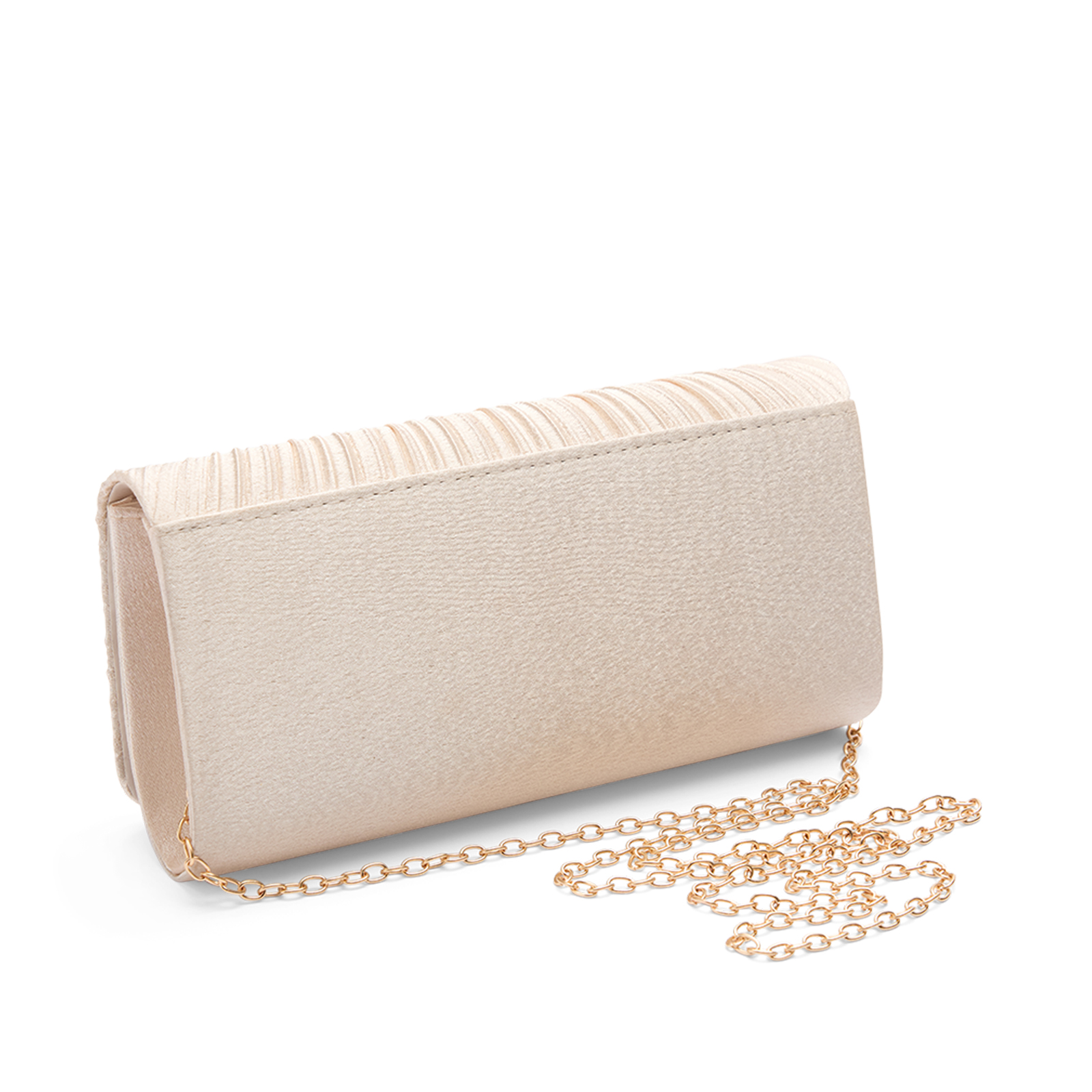Beige clutch