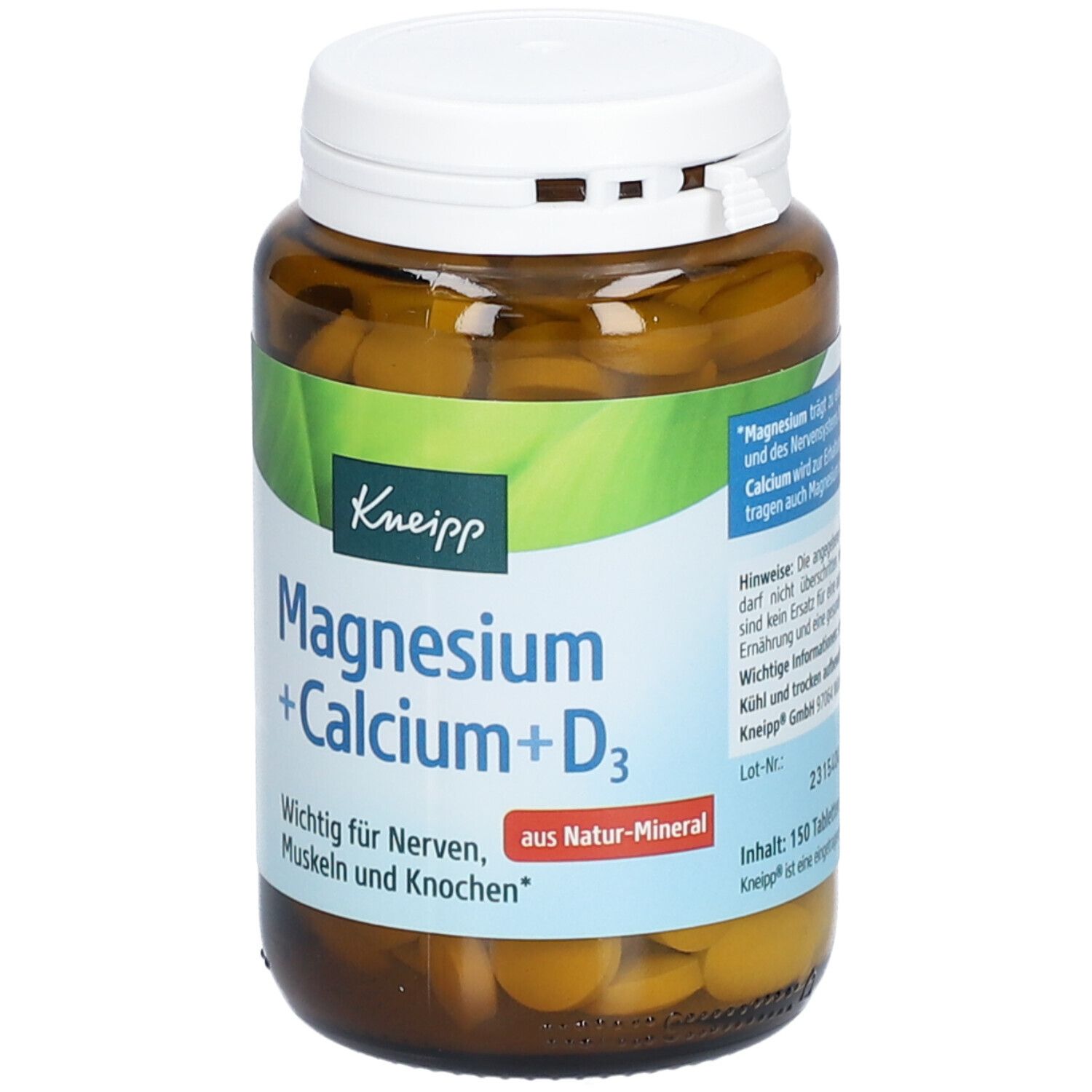 Kneipp® Magnesium + Calcium + D3 Tabletten