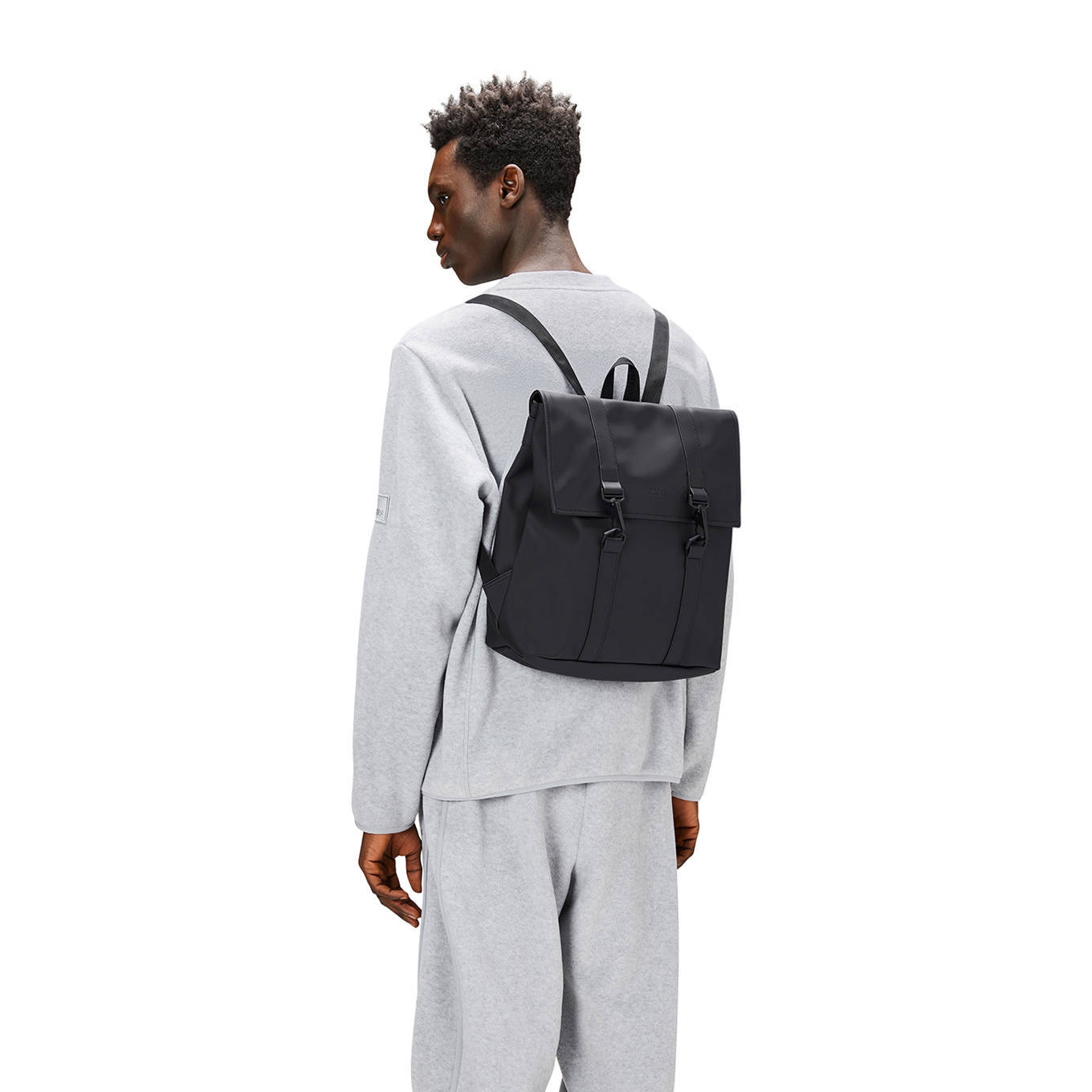 Rains rugzak MSN Bag Mini W3 zwart