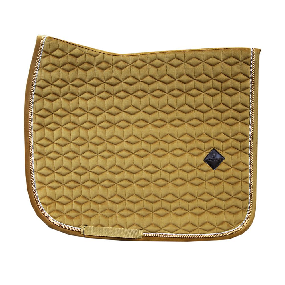 Kentucky VELVET - Tapis de dressage moutarde