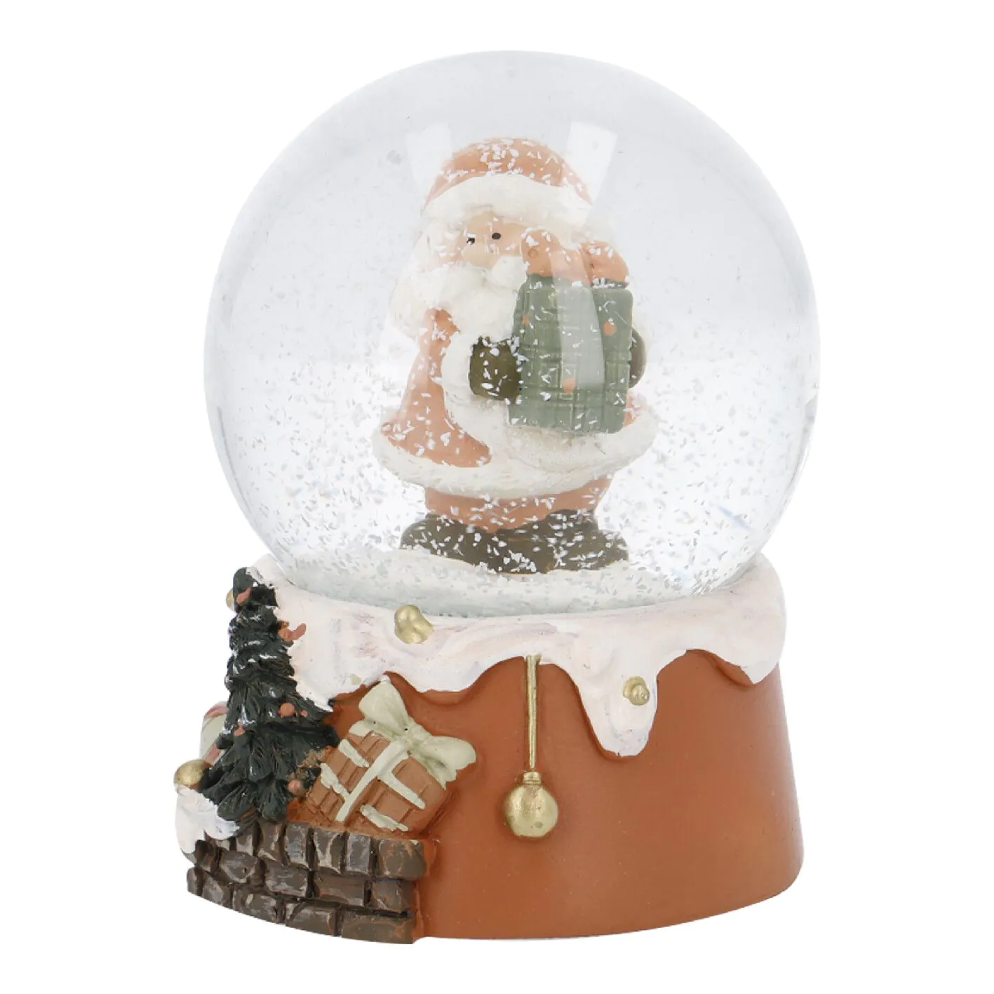 Schneekugel Weihnachtsmann, Geschenk, 6.5 x 9 cm