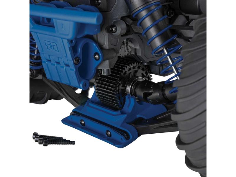 Arrma Monster Truck Gorgon MEGA 550 RWD Blau, ARTR, 1:10 2WD Monstertruck mit Heckantrieb