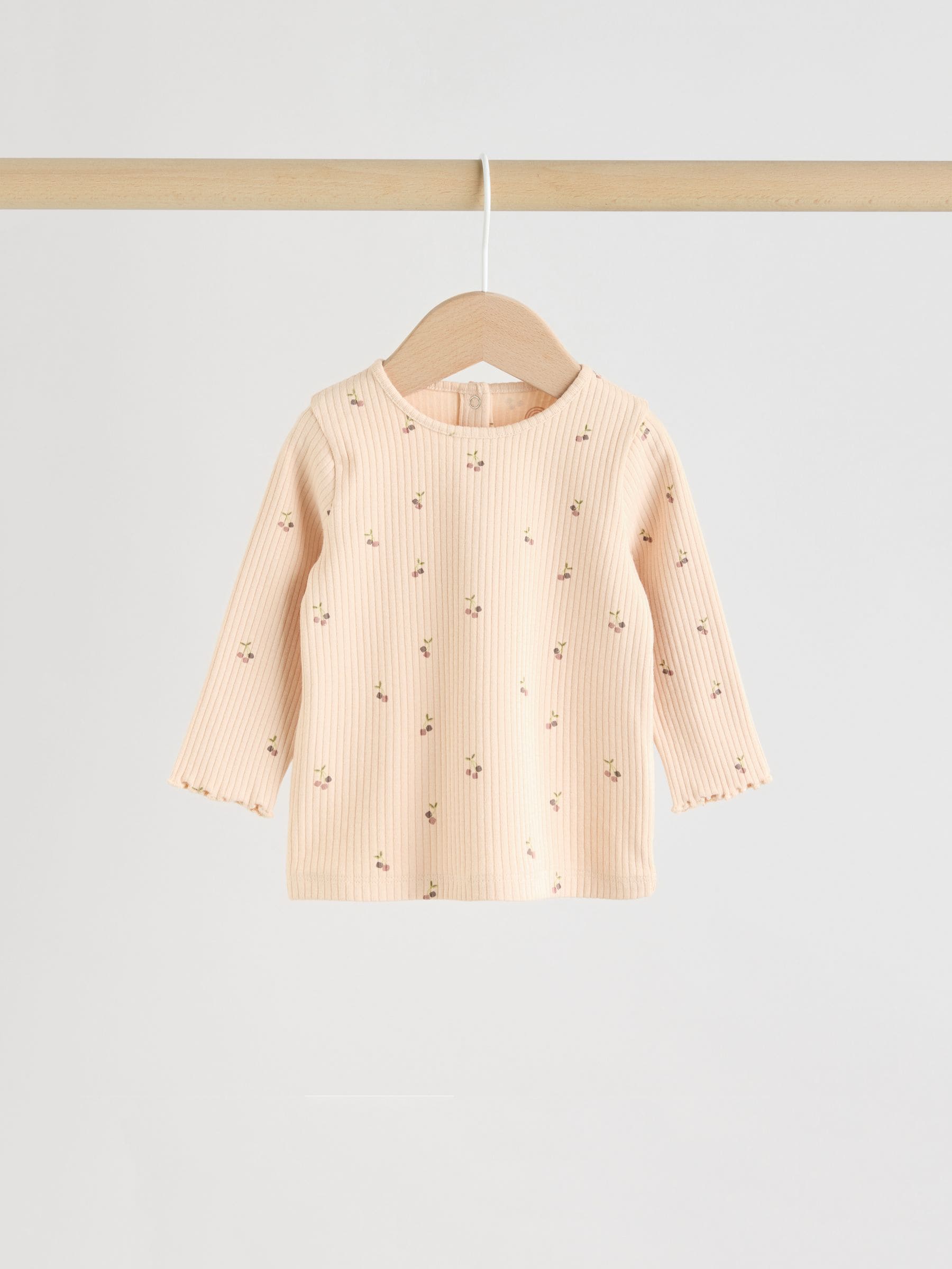 Naturel Kersenrood - Gebreide baby bodywarmer, top met lange mouwen en leggings 3 -delige set (0mnd-3jr)
