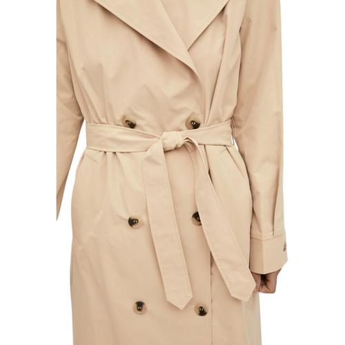 Vila - VIMERSIN LONG TRENCHCOAT Beige