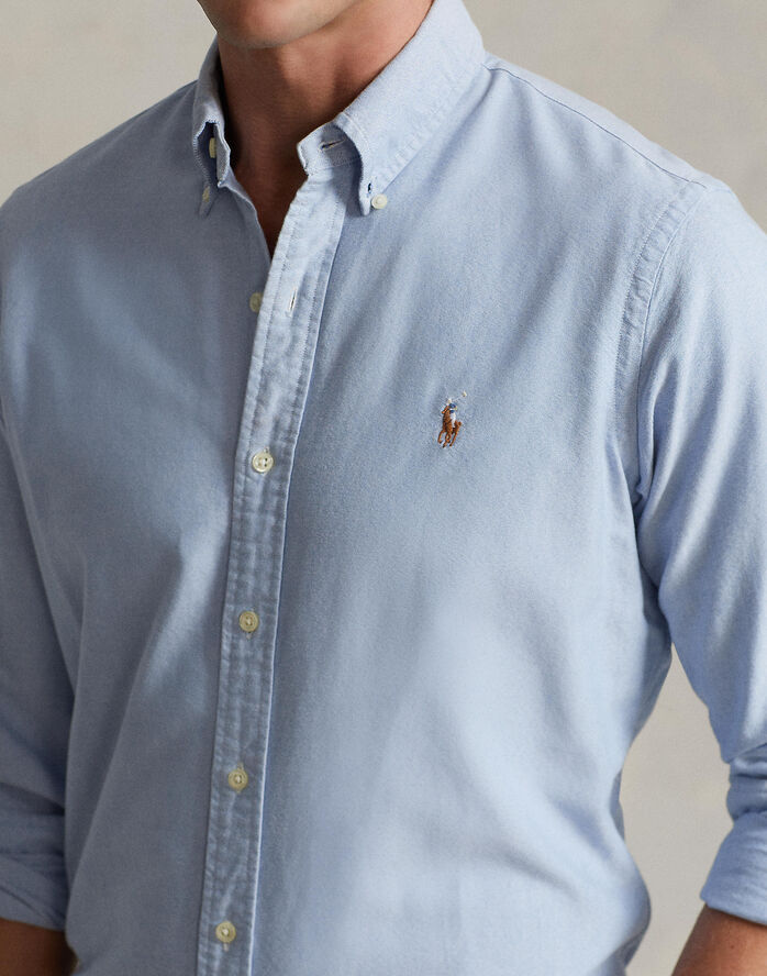Polo Ralph Lauren Slim Fit Oxford Shirt Blå