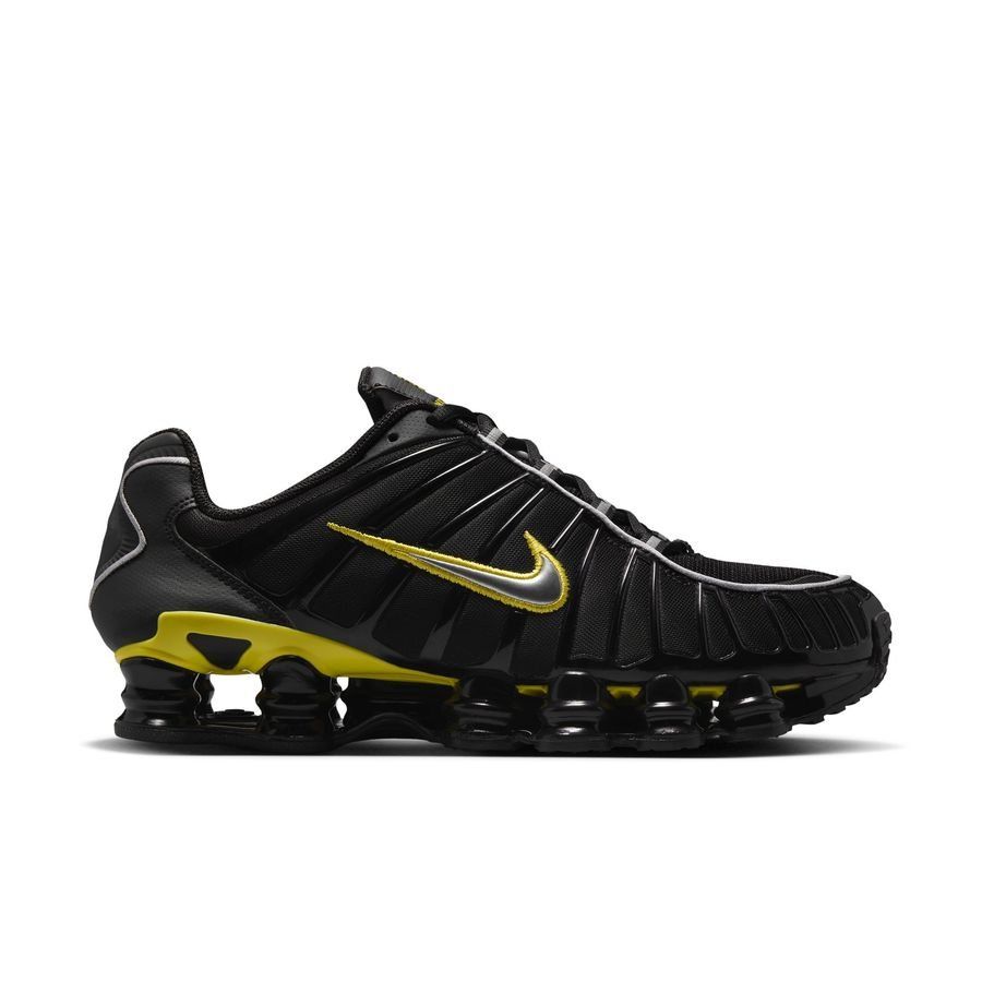Nike Chaussures Shox TL - Noir/Argenté/Jaune