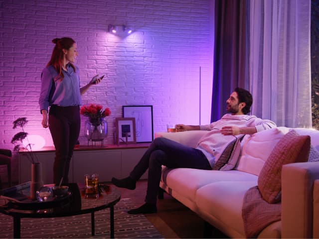Philips Hue WAC-pære 4,2W GU10 (dobbeltpakke)