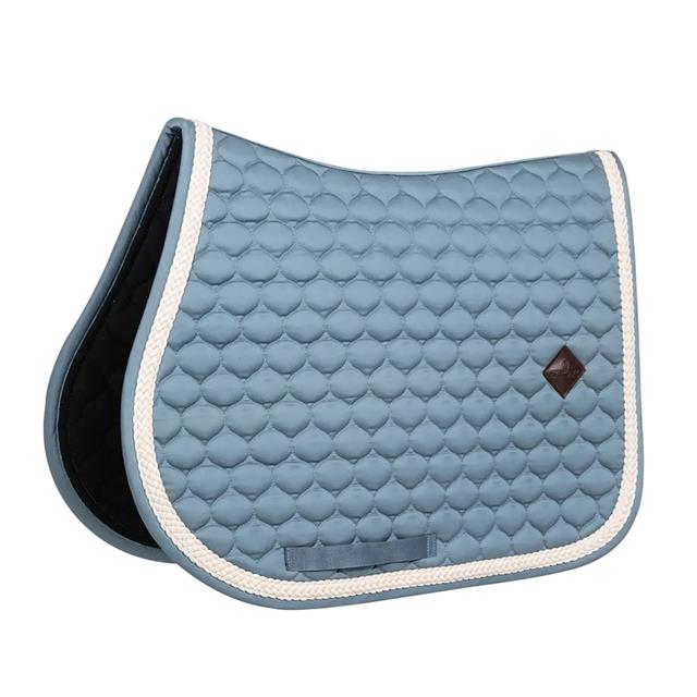 Zadeldek Kentucky Plaited Cord Springen Lichtblauw