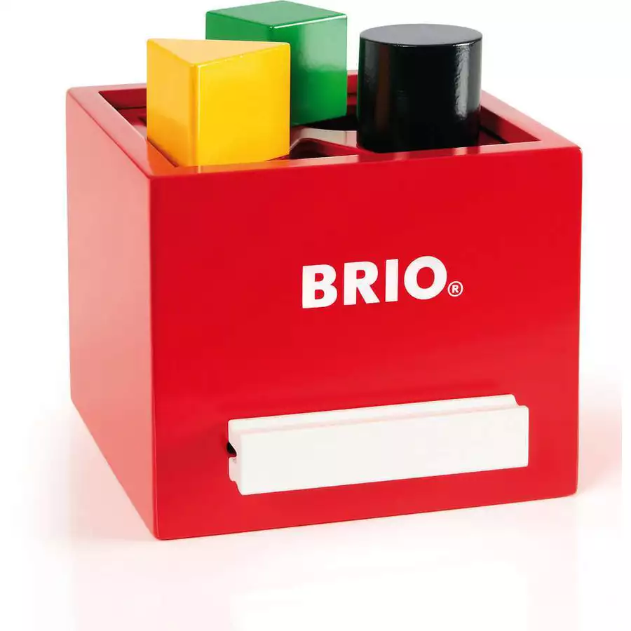 Brio Rote Sortier-Box bunt