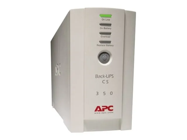 APC Back-UPS CS 350 - UPS - AC 230 V - 210 Watt - 350 VA - RS-232, USB - output-stikforbindelser: 4 - beige