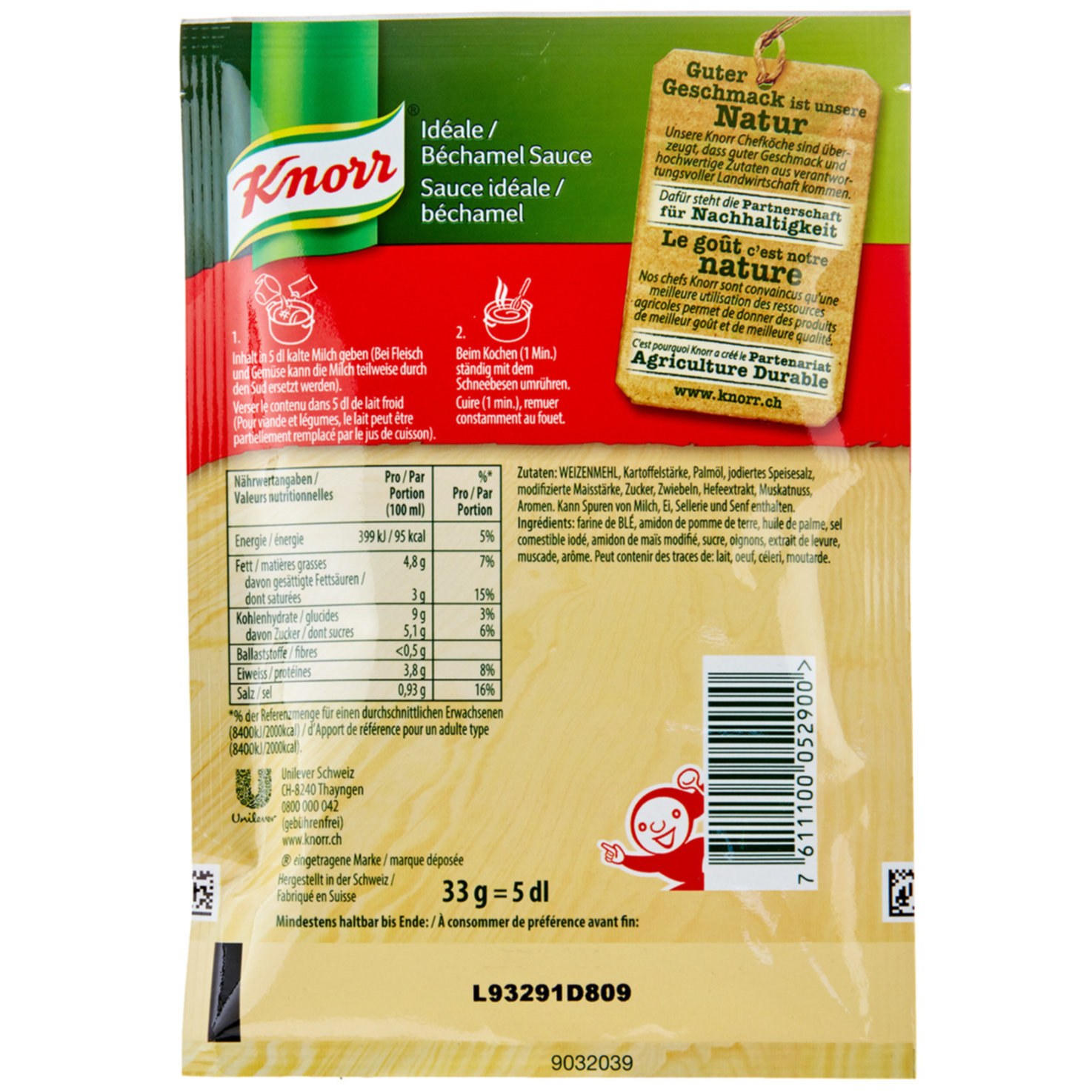 Knorr Sauce Idéale & Béchamel