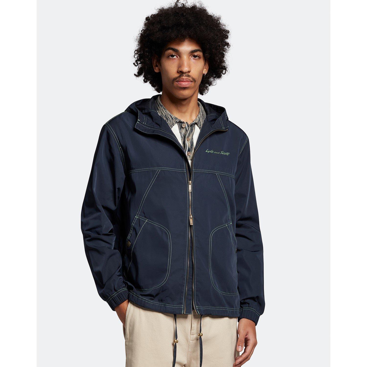 Lyle and Scott Cntrst Stch Jkt Sn99
