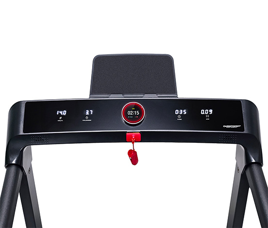 Laufband 2 in 1 in Holzoptik
