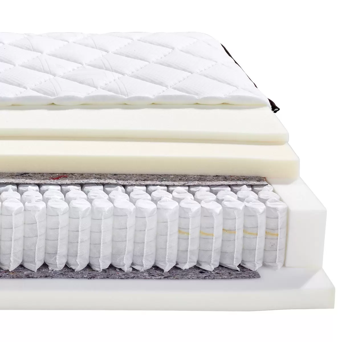 Matratze Cecile H2/H3 120 x 200 weiss